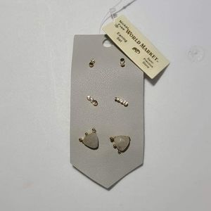 3 Pairs of Earring Sets from World Market